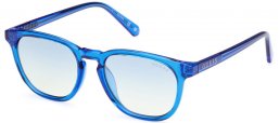 Gafas de Sol - Guess - GU8293 - 90X  SHINY BLUE // LIGHT BLUE MIRROR