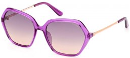 Lunettes de soleil - Guess - GU00134 - 81Z  SHINY VIOLET // VIOLET GRADIENT