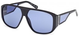 Gafas de Sol - Guess - GU00135 - 01V  SHINY BLACK // BLUE