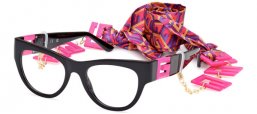 Monturas - Guess - GU2988 - 074  SHINY BLACK FUCHSIA