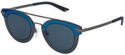 Gafas de Sol - Police - SPL349 HALO 2 - 0568 DARK GREY // BLUE GRADIENT