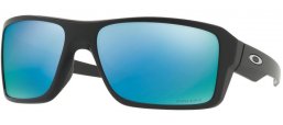 Gafas de Sol - Oakley - DOUBLE EDGE OO9380 - 9380-13 MATTE BLACK // PRIZM DEEP WATER POLARIZED