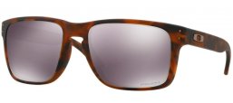 Lunettes de soleil - Oakley - HOLBROOK XL OO9417 - 9417-02 MATTE BROWN TORTOISE // PRIZM BLACK