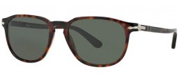 Lunettes de soleil - Persol - PO3019S - 24/31 HAVANA // CRYSTAL GREEN