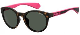 Gafas de Sol - Polaroid - PLD 6063/G/S - C4B (M9) HAVANA FUCHSIA // GREY POLARIZED