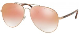 Sunglasses - Ralph Lauren - RL7058 - 93366F ROSE GOLD // PINK GRADIENT MIRROR PINK