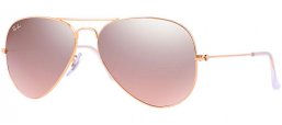 Gafas de Sol - Ray-Ban® - Ray-Ban® RB3025 AVIATOR LARGE METAL - 001/3E GOLD // CRYSTAL BROWN PINK SILVER MIRROR