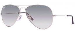 Gafas de Sol - Ray-Ban® - Ray-Ban® RB3025 AVIATOR LARGE METAL - 003/32 SILVER // CRYSTAL GREY GRADIENT