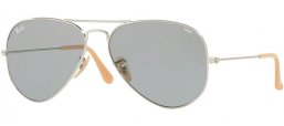 Gafas de Sol - Ray-Ban® - Ray-Ban® RB3025 AVIATOR LARGE METAL - 9065I5 SILVER // PHOTOCROMIC BLUE