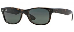 Lunettes de soleil - Ray-Ban® - Ray-Ban® RB2132 NEW WAYFARER - 902 TORTOISE // CRYSTAL GREEN