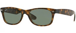 Gafas de Sol - Ray-Ban® - Ray-Ban® RB2132 NEW WAYFARER - 902L TORTOISE // CRYSTAL GREEN