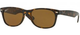 Gafas de Sol - Ray-Ban® - Ray-Ban® RB2132 NEW WAYFARER - 902/57 HAVANA // CRYSTAL BROWN POLARIZED