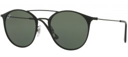 Gafas de Sol - Ray-Ban® - Ray-Ban® RB3546 - 186 BLACK TOP MATTE BLACK // GREEN