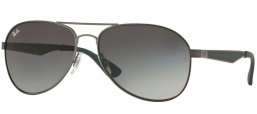 Sunglasses - Ray-Ban® - Ray-Ban® RB3549 - 029/11 MATTE GUNMETAL // GREY GRADIENT