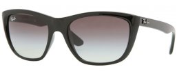 Sunglasses - Ray-Ban® - Ray-Ban® RB4154 - 601/32 BLACK // CRYSTAL GREY GRADIENT
