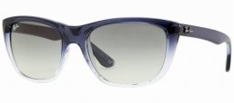 Lunettes de soleil - Ray-Ban® - Ray-Ban® RB4154 - 822/32 BLUE GRADIENT TRANSPARENT // CRYSTAL GREY GRADIENT