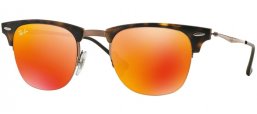 Sunglasses - Ray-Ban® - Ray-Ban® RB8056 - 175/6Q SHINY LIGHT BROWN // BROWN MIRROR ORANGE