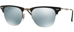 Lunettes de soleil - Ray-Ban® - Ray-Ban® RB8056 - 176/30 SHINY LIGHT BROWN // GREEN MIRROR SILVER