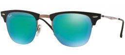 Sunglasses - Ray-Ban® - Ray-Ban® RB8056 - 176/3R SHINY LIGHT BROWN // GREEN MIRROR GREEN