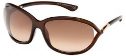 Gafas de Sol - Tom Ford - JENNIFER FT0008 - 692 DARK BROWN // BROWN GRADIENT