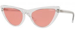 Lunettes de soleil - Vogue - VO5211S BY GIGI HADID - W74584 CRYSTAL //  PINK