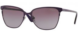 Gafas de Sol - Vogue eyewear - VO3949S - 976S8H MATTE BRUSHED VIOLET // VIOLET GRADIENT