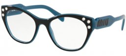 Frames - Miu Miu - VMU 02RV - 1031O1 TOP BLACK ON BLUE