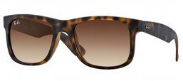 Gafas de Sol - Ray-Ban® - Ray-Ban® RB4165 JUSTIN - 710/13 MATTE LIGHT  HAVANA  // BROWN GRADIENT