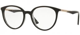 Lunettes de vue - Vogue eyewear - VO5232 - 2385 TOP BLACK TRANSPARENT