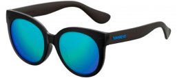 Gafas de Sol - Havaianas - NORONHA/L - QFU (Z0)  BLACK // MULTILAYER BLUE