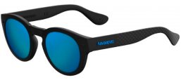 Gafas de Sol - Havaianas - TRANCOSO/M - O9N (Z0)  BLACK // BLUE MULTILAYER