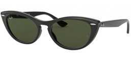 Gafas de Sol - Ray-Ban® - Ray-Ban® RB4314N NINA - 601/31 BLACK // GREEN