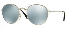 Sunglasses - Ray-Ban® - Ray-Ban® RB3532 FOLDING - 003/30 SILVER // LIGHT GREEN MIRROR SILVER