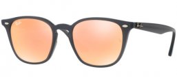 Gafas de Sol - Ray-Ban® - Ray-Ban® RB4258 - 62307J SHINY OPAL GREY // ORANGE FLASH ORANGE