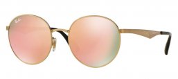 Gafas de Sol - Ray-Ban® - Ray-Ban® RB3537 - 001/2Y GOLD // BROWN MIRROR PINK