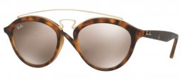 Gafas de Sol - Ray-Ban® - Ray-Ban® RB4257 - 60925A MATTE HAVANA // LIGHT BROWN MIRROR GOLD