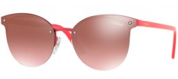 Lunettes de soleil - Vogue - VO4089S - 5079H8 FUXIA // VIOLET GRADIENT BROWN MIRROR GREEN