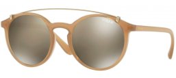 Gafas de Sol - Vogue eyewear - VO5161S - 25335A OPAL SAND // LIGHT BROWN MIRROR DARK GOLD