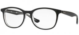 Frames - Ray-Ban® - RX5356 - 2034 TOP BLACK ON TRANSPARENT