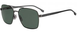 Gafas de Sol - BOSS Hugo Boss - BOSS 1045/S/IT - SVK (QT) MATTE RUTHENIUM BLACK // GREEN