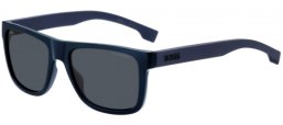 Sunglasses - BOSS Hugo Boss - BOSS 1647/S - PJP (Z8) BLUE // GREY HIGH CONTRAST