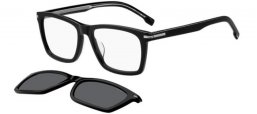 Gafas de Sol - BOSS Hugo Boss - BOSS 1726/G/CS - 807 (M9) BLACK // CLEAR + CLIP ON GREY POLARIZED