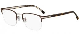 Lunettes de vue - BOSS Hugo Boss - BOSS 1729/G - 12R MATTE BROWN SILVER