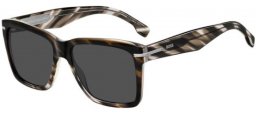 Gafas de Sol - BOSS Hugo Boss - BOSS 1745/S - TV7 (2K) STRIPED BROWN // DARK GREY ANTIREFLECTION