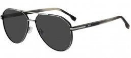 Gafas de Sol - BOSS Hugo Boss - BOSS 1747/S - 84J (IR) PALLADIUM BLACK // GREY