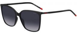 Sunglasses - HUGO Hugo Boss - HG 1275/S - 807 (9O) BLACK // DARK GREY GRADIENT