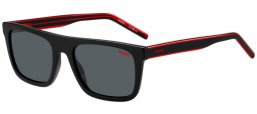 Gafas de Sol - HUGO Hugo Boss - HG 1297/S - OIT (IR) BLACK RED // GREY