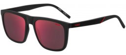 Sunglasses - HUGO Hugo Boss - HG 1304/S - 807 (AO) BLACK // RED MIRROR