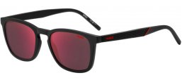 Gafas de Sol - HUGO Hugo Boss - HG 1306/S - 807 (AO) BLACK // RED MIRROR