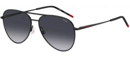 Gafas de Sol - HUGO Hugo Boss - HG 1318/S - 003 (9O) MATTE BLACK // DARK GREY GRADIENT